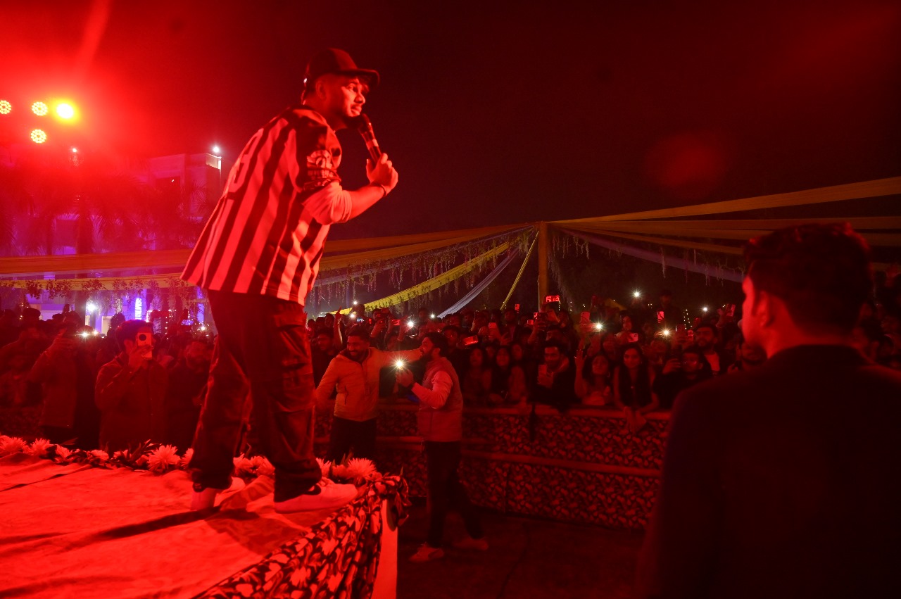 DJ Night with Akhil at CERT College Meerut